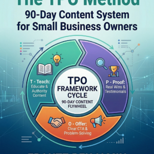 The TPO Method: A 90 Day Content System for Small Businesses