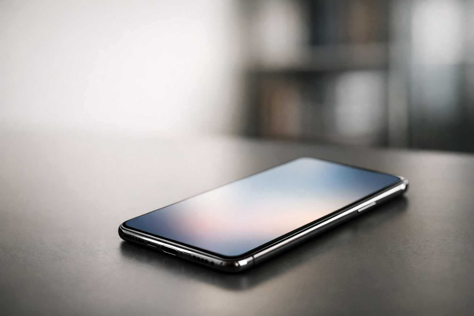 Smartphone on a clean professional desk representing an Instagram credibility engine strategy